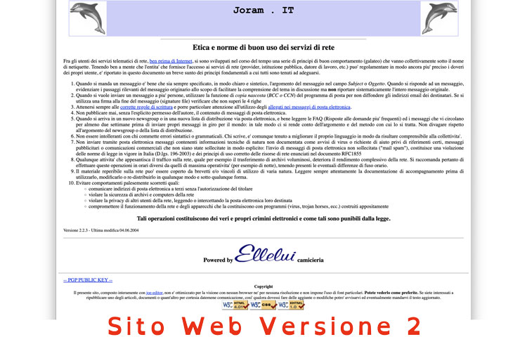 Sito Web versione 2