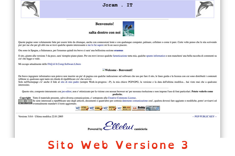 Sito Web versione 3