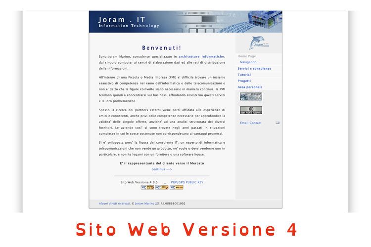 Sito Web versione 4
