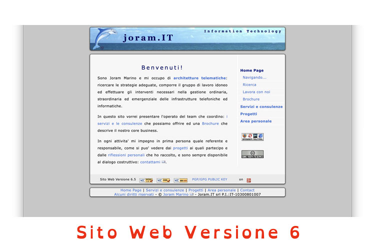 Sito Web versione 6