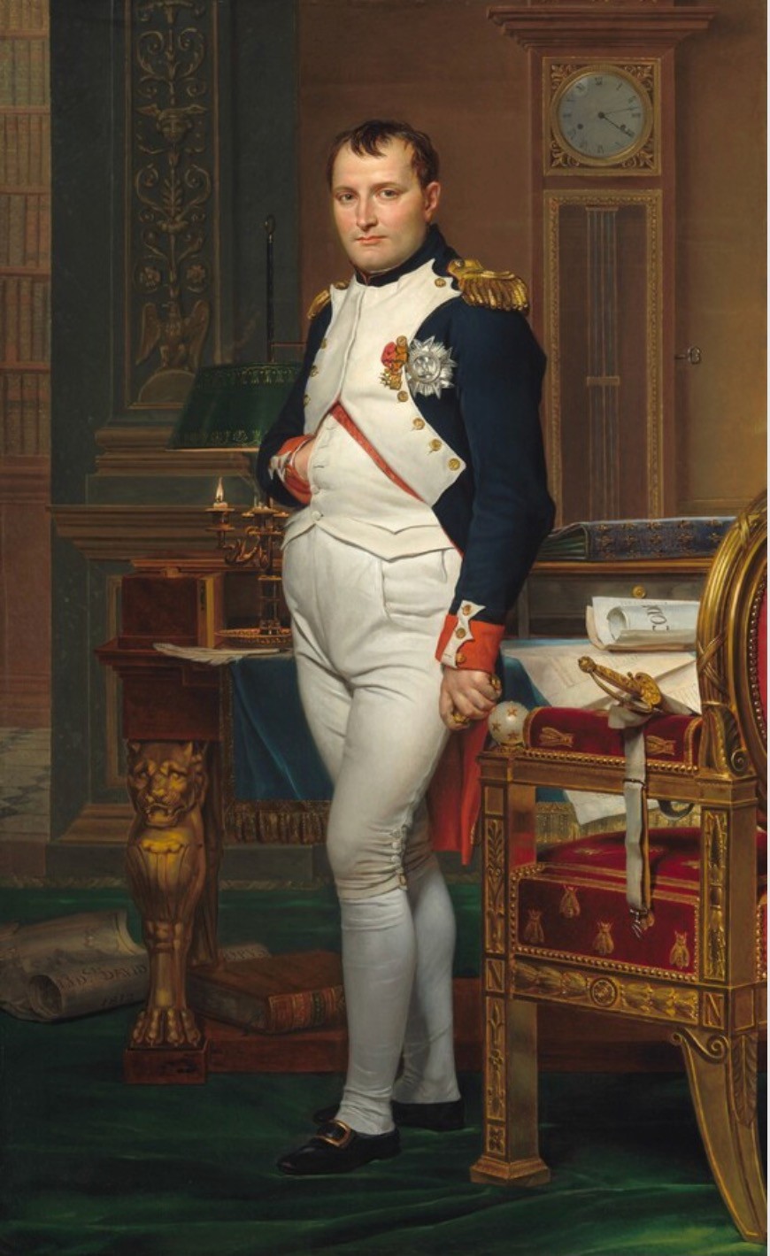 Jacques-Louis David - Napoleone nel suo studio