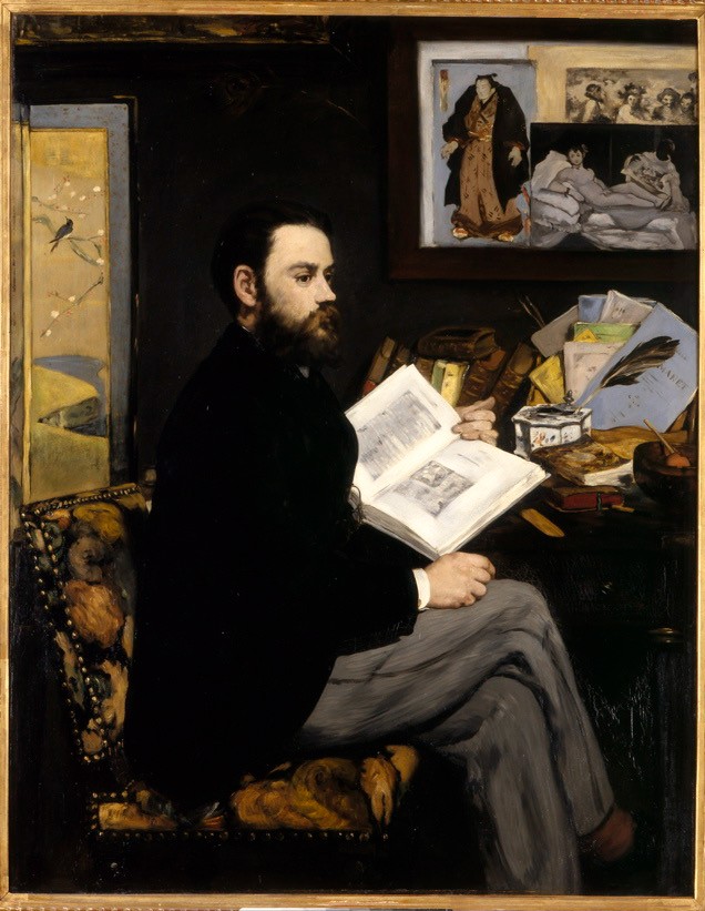Edouard Manet - Ritratto di Emile Zola